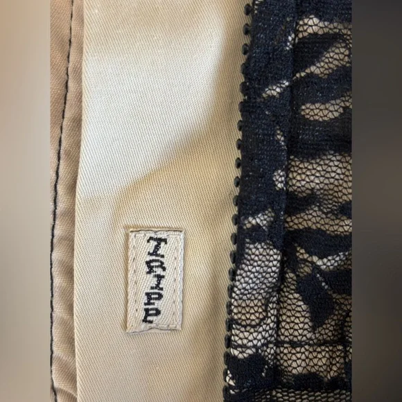 TRIPP NYC Black Lace‎ Corset Top Boustier Tank Sleeveless Sexy Vintage Y2K XS - Picture 6 of 16